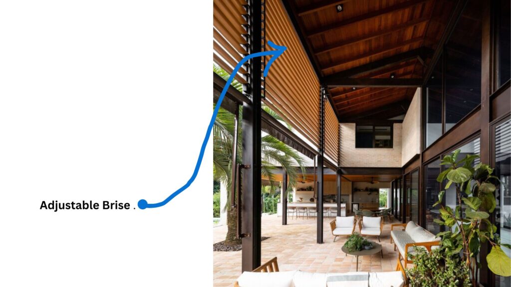 Adjustable brise - House in Itú building analysis