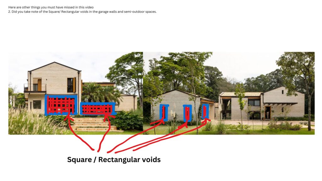 Voids- House in Itú building analysis