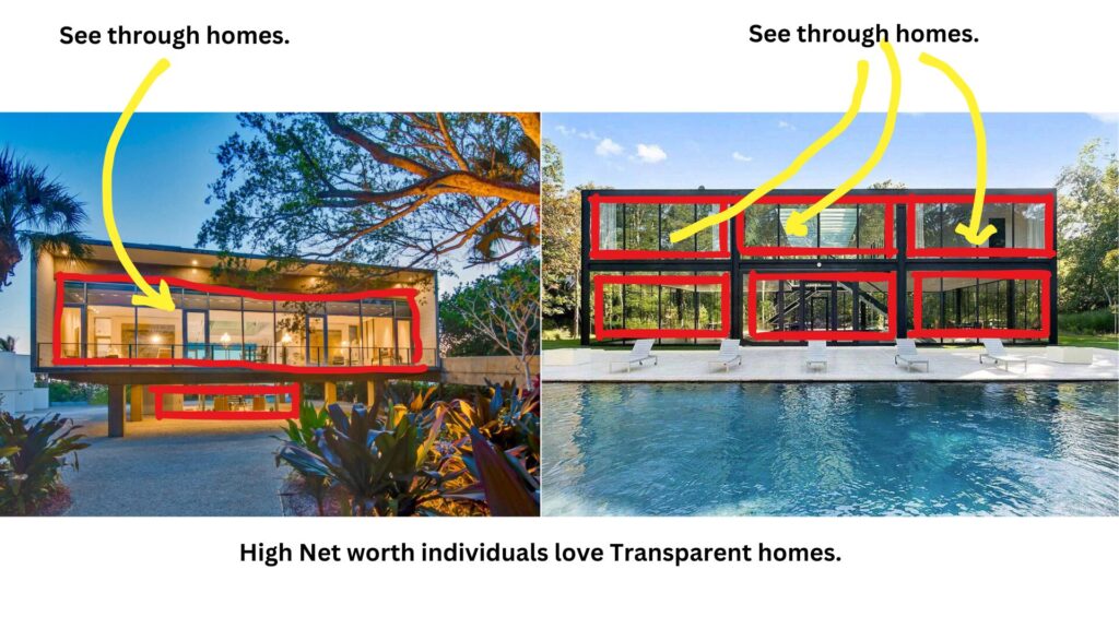 Building Analysis - River Hills Residence - Transparency in high net worth houses