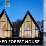 Detached House – SteepleChase forest house by Brooks + Scar