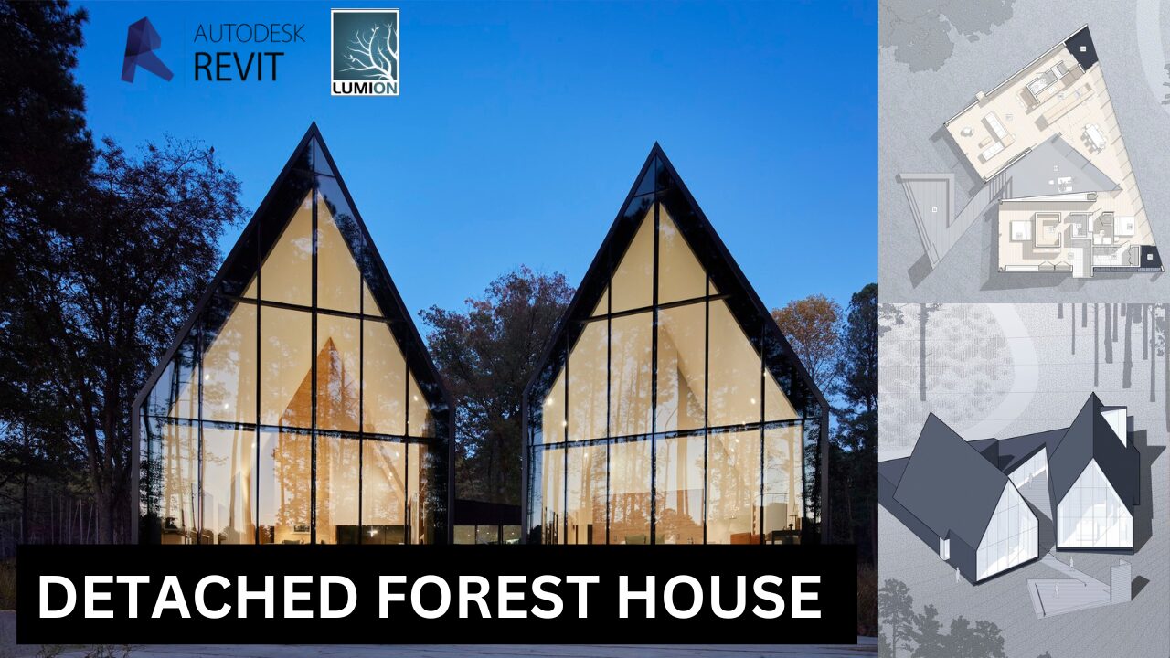 Read more about the article Detached House – SteepleChase forest house by Brooks + Scar